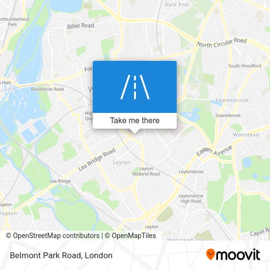 Belmont Park Road map