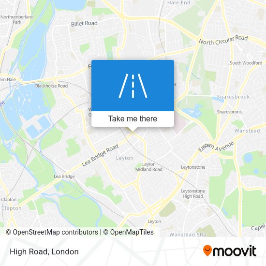 High Road map