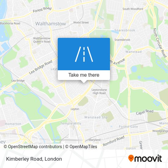 Kimberley Road map