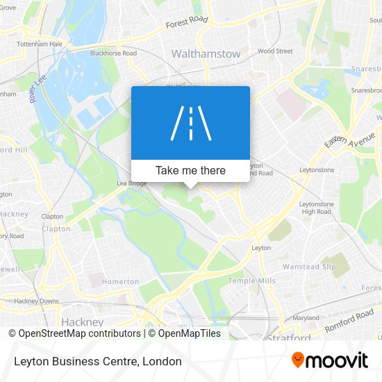 Leyton Business Centre map