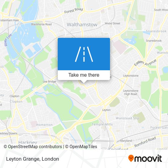 Leyton Grange map