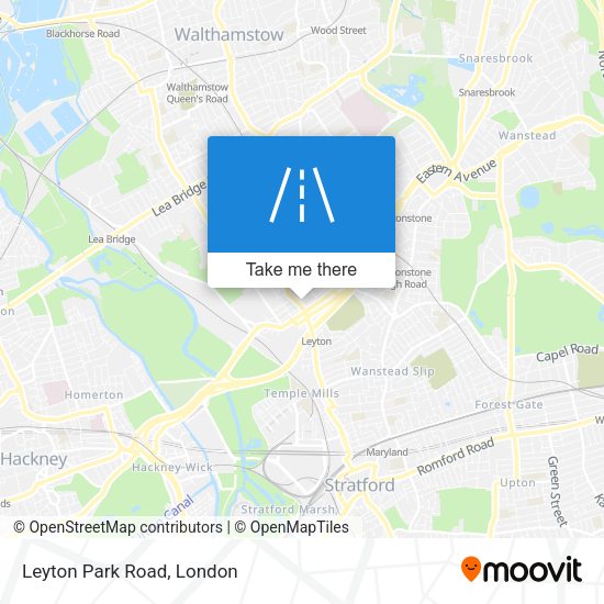 Leyton Park Road map