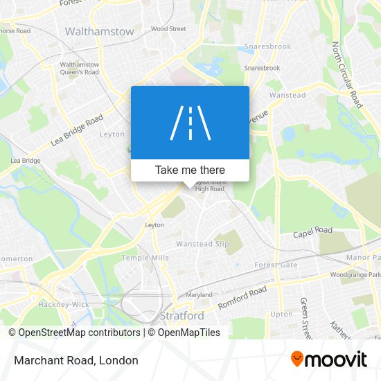 Marchant Road map