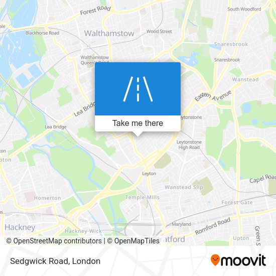 Sedgwick Road map
