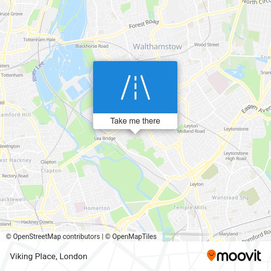 Viking Place map