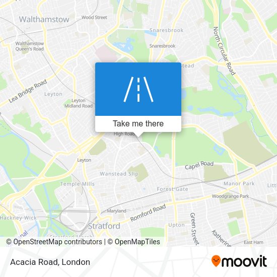 Acacia Road map