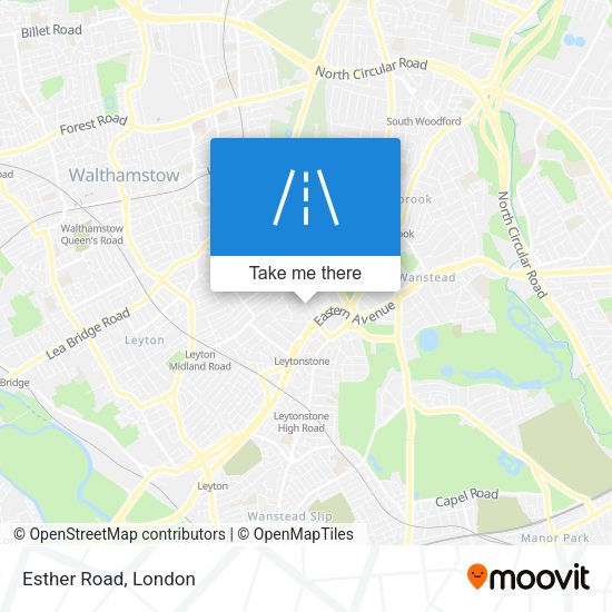 Esther Road map