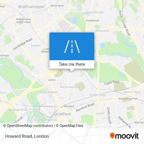 Howard Road map