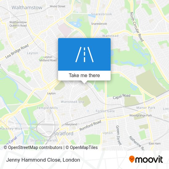 Jenny Hammond Close map
