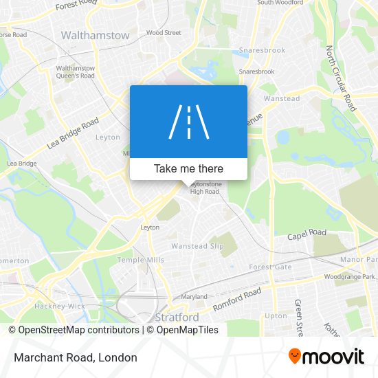 Marchant Road map