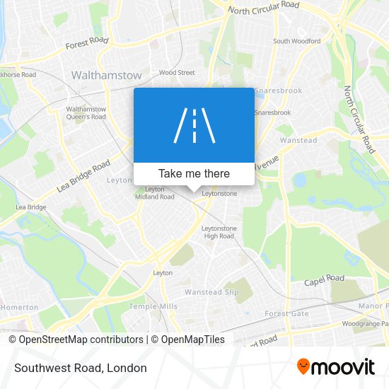 Southwest Road map
