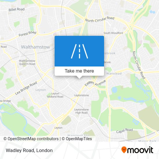 Wadley Road map