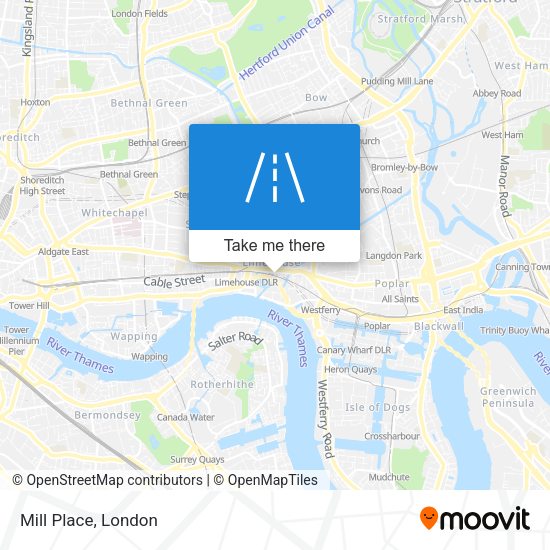 Mill Place map