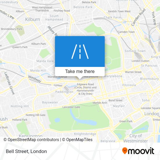 Bell Street map