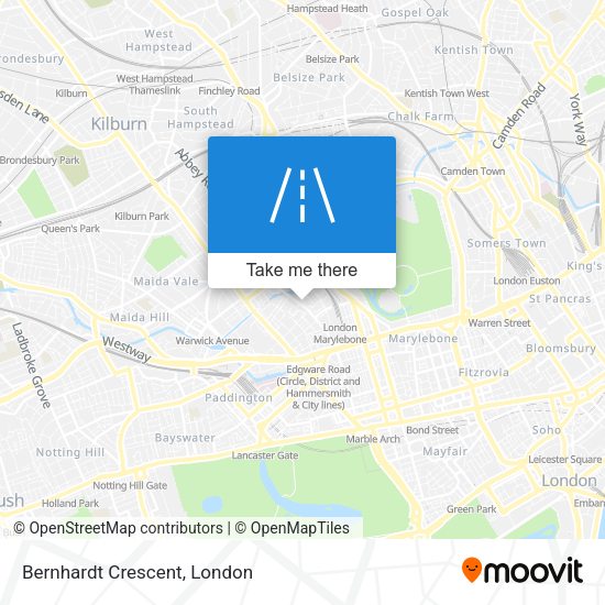Bernhardt Crescent map