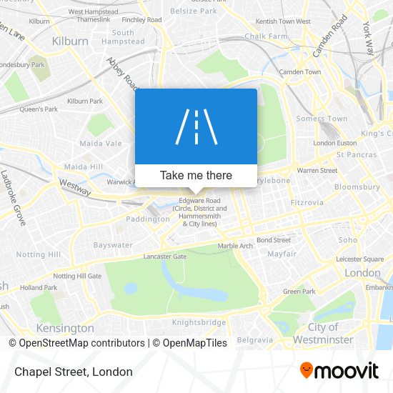 Chapel Street map