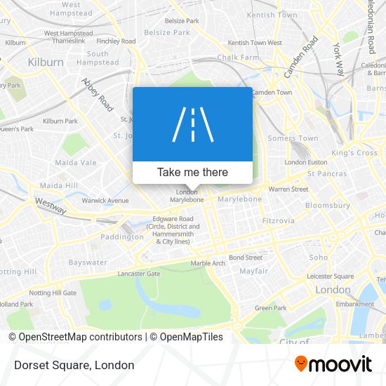 Dorset Square map
