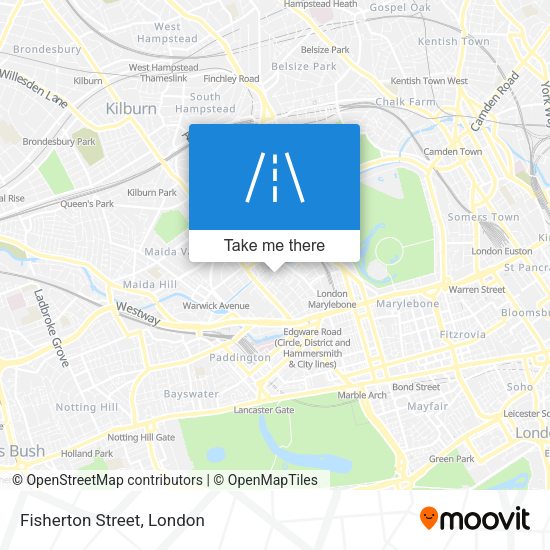 Fisherton Street map