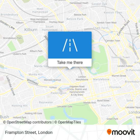 Frampton Street map