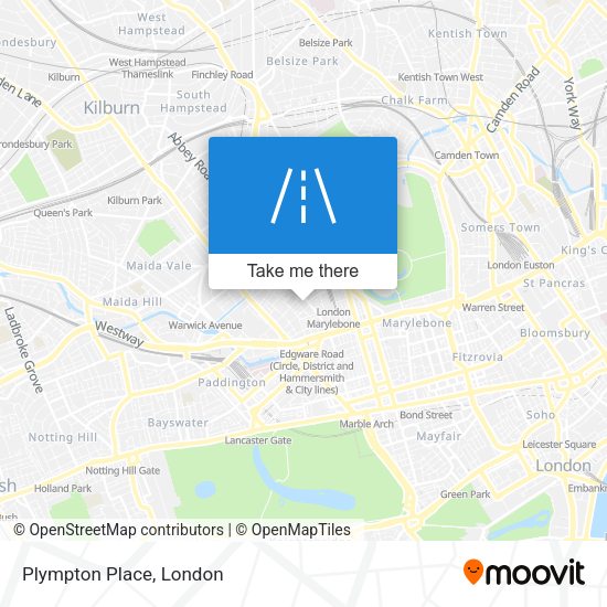 Plympton Place map