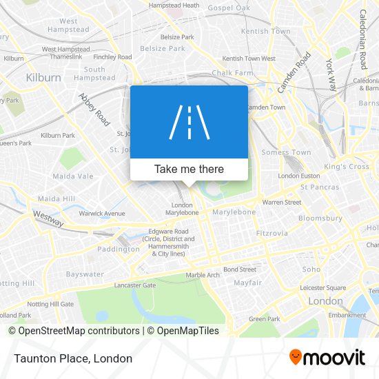 Taunton Place map