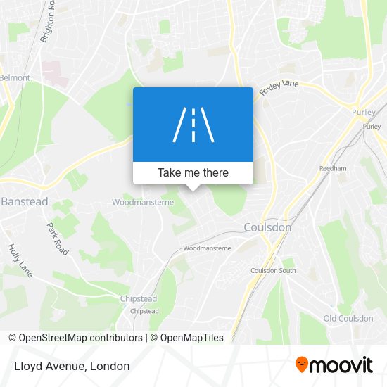 Lloyd Avenue map