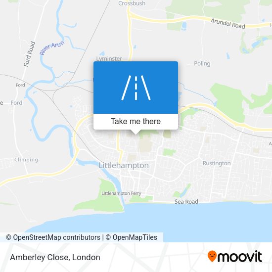 Amberley Close map