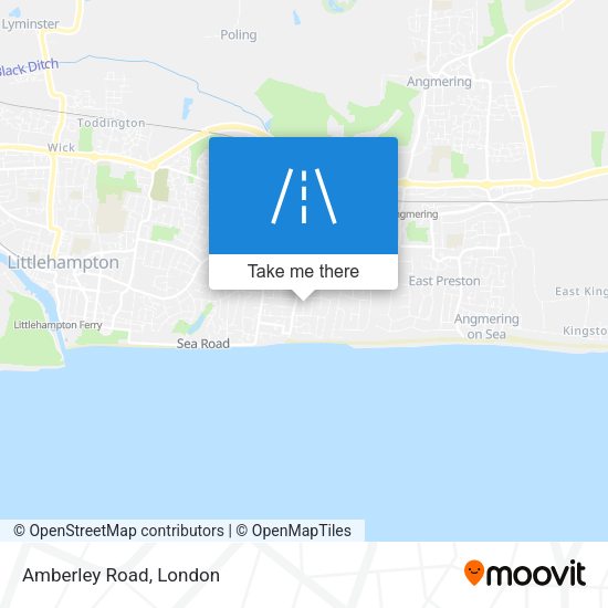 Amberley Road map