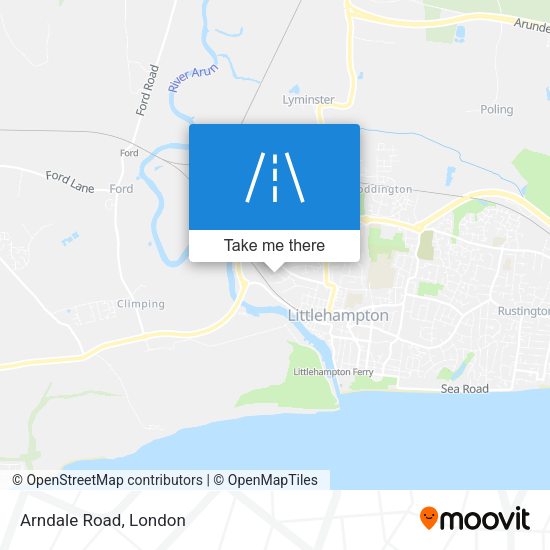 Arndale Road map
