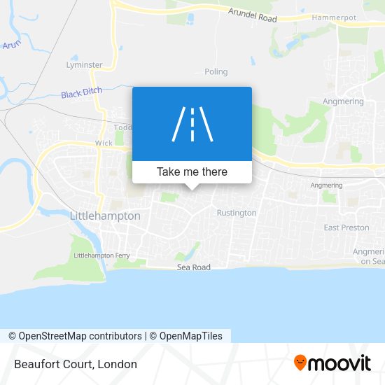 Beaufort Court map