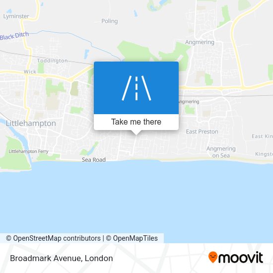 Broadmark Avenue map
