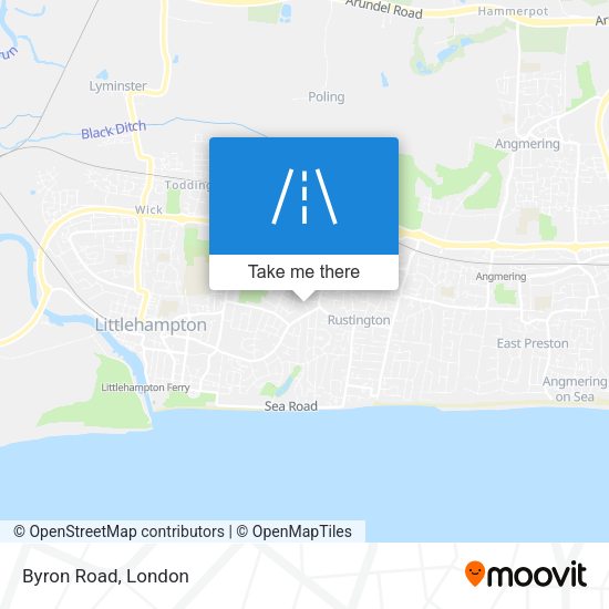Byron Road map