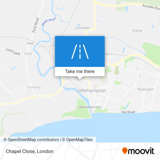 Chapel Close map