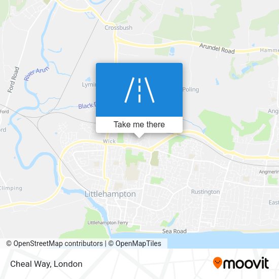 Cheal Way map
