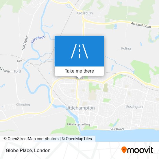 Globe Place map