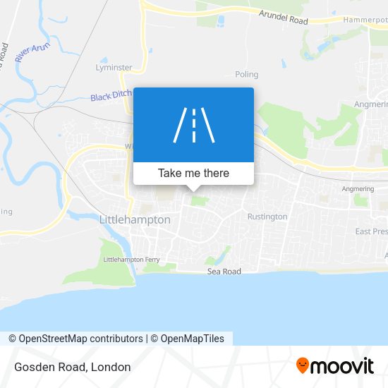 Gosden Road map