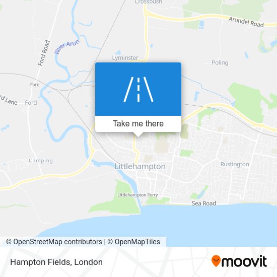 Hampton Fields map