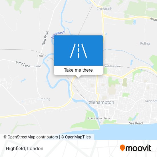 Highfield map
