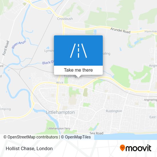 Hollist Chase map