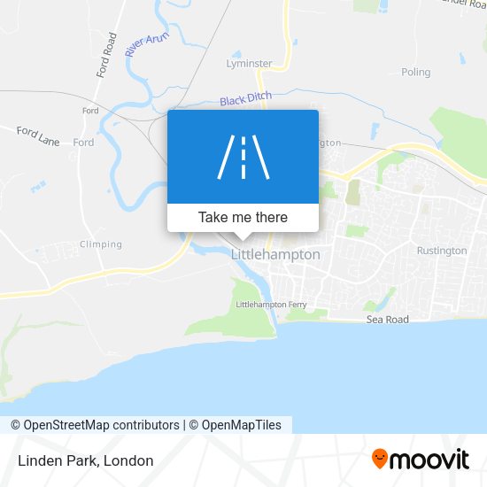 Linden Park map