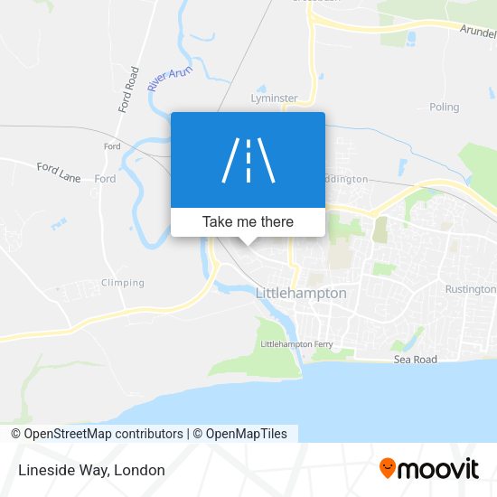 Lineside Way map