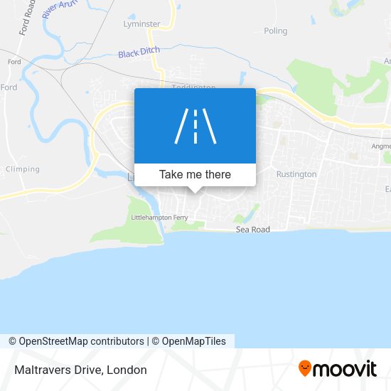 Maltravers Drive map