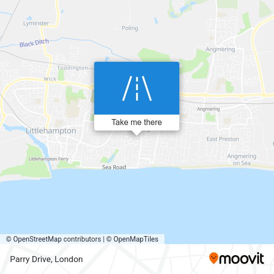 Parry Drive map