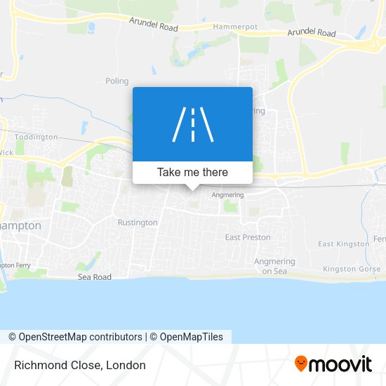 Richmond Close map
