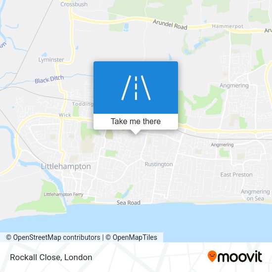 Rockall Close map