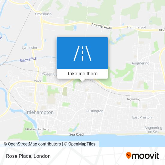 Rose Place map