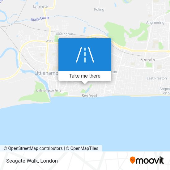 Seagate Walk map