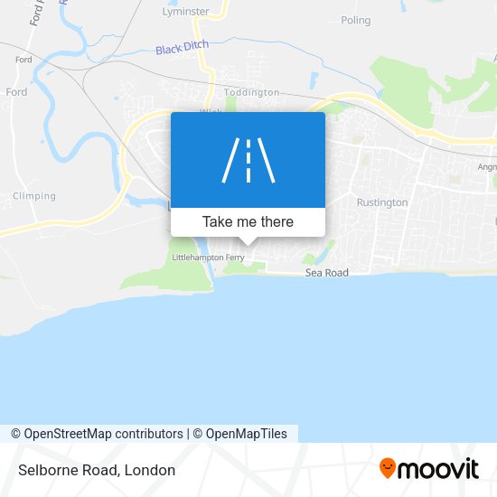 Selborne Road map