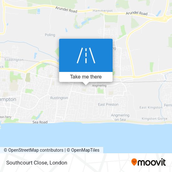 Southcourt Close map