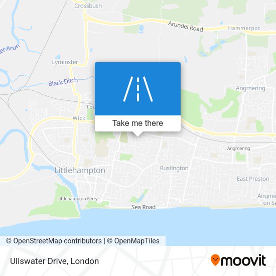 Ullswater Drive map